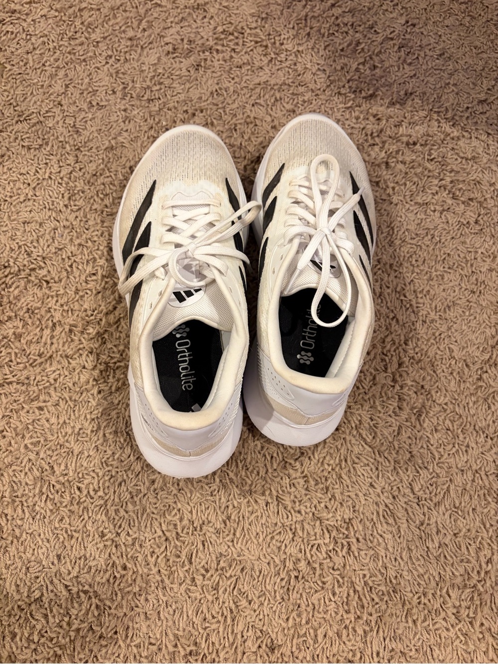 adidas White and Black Women's Athletic Sneakers